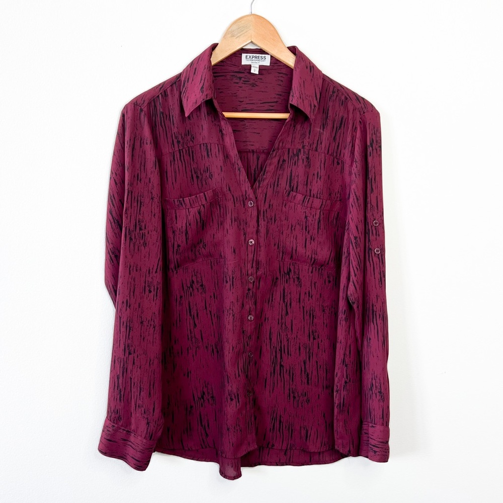 EXPRESS Women’s Original Fit Portfolio Shirt - L